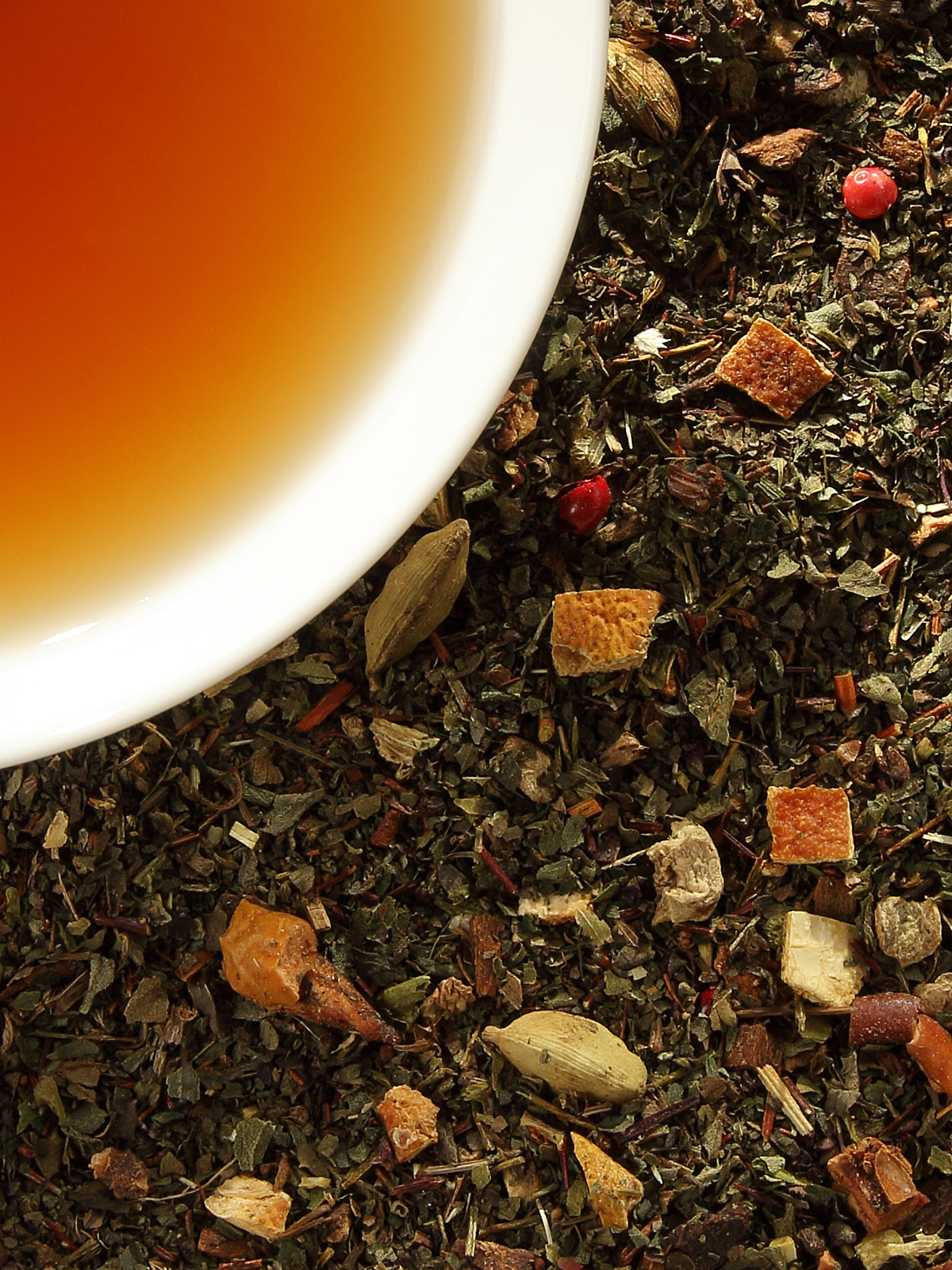 Kräutertee Tulsi Orange-Ingwer